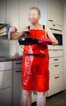 Chaste tablier de cuisine